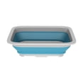 thumbnail image 1 of Cubo plegable Wakeman de 7,27 L para acampar y limpiar, color azul, 1 of 7