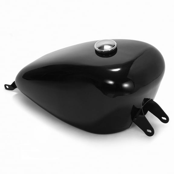 For Harley Sportster Gloss Black 4.2 Gal. Fuel Gas Tank Fit Sportster 1200 883 XL883 XL1200 2007-2023 Forty Eight XL1200X 2010-2022 Iron 883 XL883N 2009-2022 Roadster XL1200CX 2016-2020