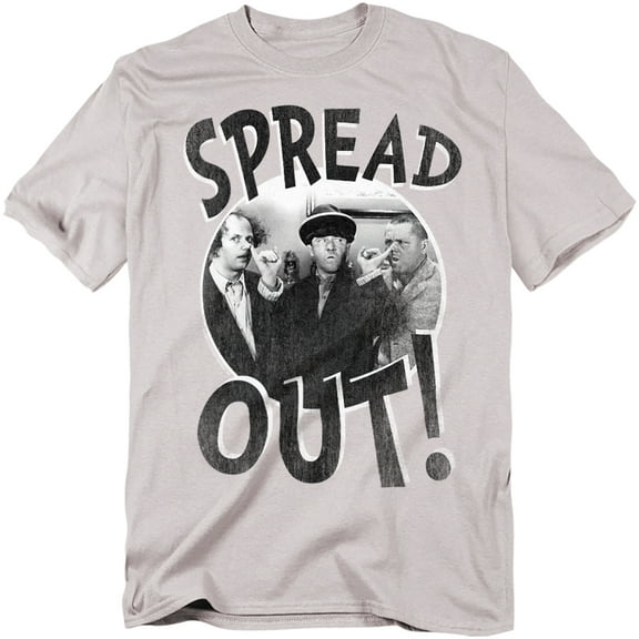 Three Stooges T-Shirt Spread Out Unisex Graphic Tee For Men & Women