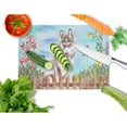 thumbnail image 2 of Caroline's Treasures Siberian Husky Grey Spring Glass Cutting Board Large, 2 of 2