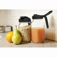 thumbnail image 3 of Masontops Multi Pour Top Mason Jar Lid with Handle - Black Wide Mouth Mason Jar Pour Spout Lid - Ball Mason Jar Pitcher Lid with Handle and Flip Cap – 2 Pack, 3 of 3