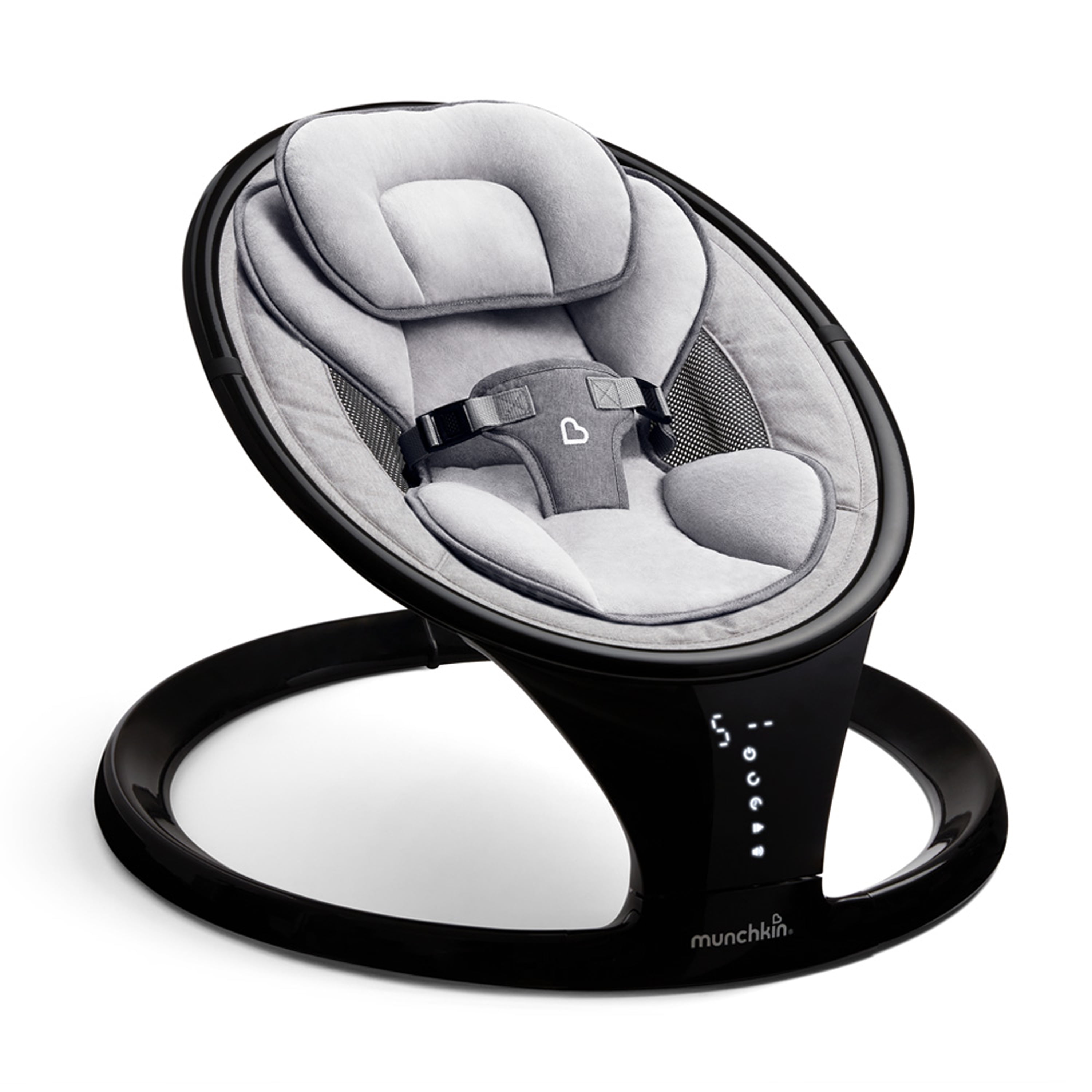 Munchkin® Bluetooth Enabled Infant Baby Swing and Munchkin® Seat Cover for Infant Baby Swing, Premium Ultra-Soft Faux Fur