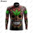 thumbnail image 4 of Conjunto de maillot de ciclismo profesional de Nuevo México 2022, ropa de ciclismo de montaña de manga larga, ropa transpirable para bicicleta de montaña para hombre, 4 of 5