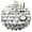 White Chicken Folk, variant on White Chicken Farm Pattern Round Tablecloth 60"x60",Wrinkle Wipeable Table Cloth for Kitchen Dining Room Picnic Patio Party