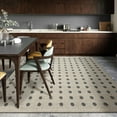 thumbnail image 2 of Luxe Weavers Modern Geometric Dots Cream 2x3 Area Rug, Non-Fade Carpet, 2 of 9