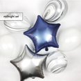 thumbnail image 3 of 10 Piezas De Papel De Globo Colgando Cadena Ornamento Romántico Fuentes Del Partido De San Valentín Azul Gloria Globos De La Hoja De Pentagrama, 3 of 7