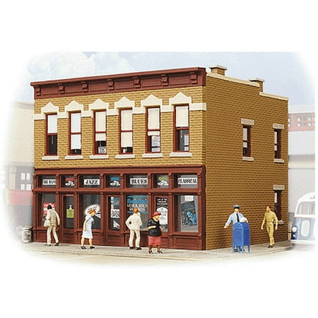 - Walthers Trainline HO Scale Building/Structure Gemini Building (Assembled)