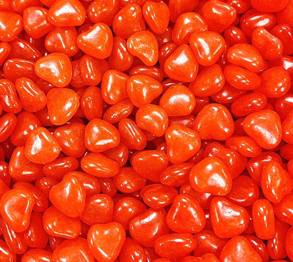 Cinnamon Heart Shaped Hard Candy RED 8 Ounce-Valentines Day Candy