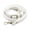 White, variant on amagogo Purse Strap Adult Simple Men Women Adjustable Length PU Leather Stylish Shoulder Red