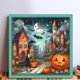 thumbnail image 2 of Hilo Algodón Ecológico Bordado Punto Cruz Casa Halloween Con 11CT 50x50cm, 2 of 9
