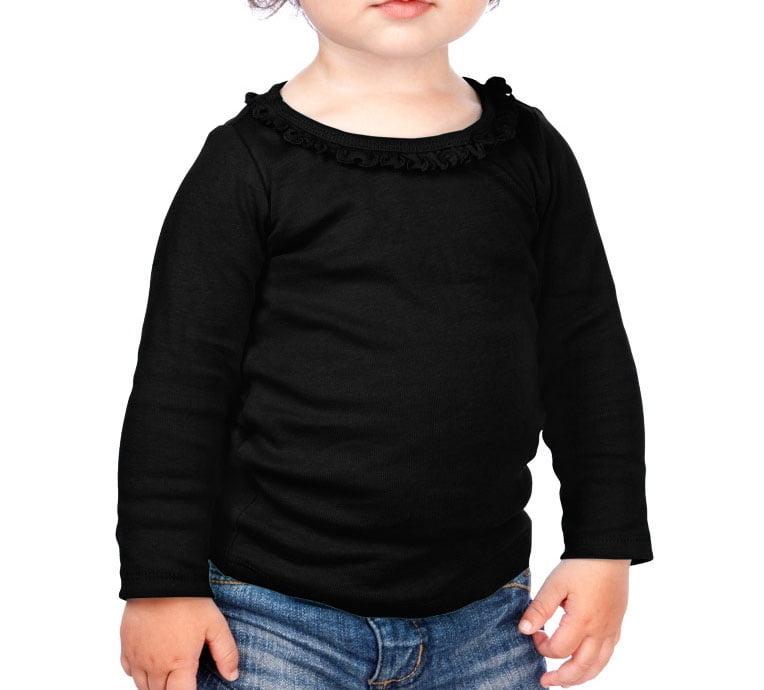 Kavio Unisex Kids Fine 100/% Cotton Jersey Long Sleeve Hooded T Shirt Sizes 6M to 5T
