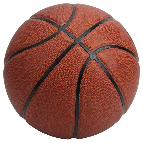 Qiilu Basketball Ball Rubber Official Size7 Basketball Free With Net Bag+ Needle Indoor Outdoor Training Competition Basketball