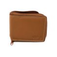 thumbnail image 4 of Empire Cove VIP Classic Genuine Leather Slim Bifold Wallets Zippered Flip Up ID Tan, 4 of 5