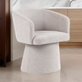 thumbnail image 6 of 24 Inch Accent Dining Chair- Cushioned Seat and Windsor Back- Gray Linen, 6 of 6