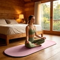 thumbnail image 4 of ChicYu Oval Yoga Mat Diatom Ooze Exercise Mat 50x160cm/19.6x63in Thick Pilates Workout Pad for Home Gym Floor Fitness Esterilla Colchoneta, 1 Pack, 4 of 6