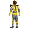 thumbnail image 2 of Disguise Hasbro's Transformers Boys Bumble Bee EG Muscle Halloween Costume, 2 of 5