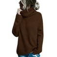 thumbnail image 1 of Sherrylily Fall Winter Women Sweaters Casual Turtleneck Long Sleeve Soft Knitted Pullover, 1 of 5