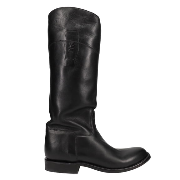 Lucchese Womens Valentina Riding Casual Boots Knee High Low Heel 1-2"
