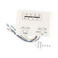 thumbnail image 4 of Dickly RV Thermostat Heating/Cooling Control 6 Wire RV Air Conditioner Thermostat White, 4 of 9