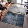 thumbnail image 6 of Addison Rugs Mayfield Premium Machine Washable Transitional Modern Blue Rectangle Rug, 9' x 12', 6 of 6