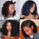 thumbnail image 2 of Peluca de mujer de pelo corto y rizado de Europa y Estados Unidos, África, maíz, seda de alta temperatura, fibra química, cabeza pequeña y rizada, 2 of 5