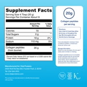 Vital Proteins Collagen Peptides Powder Supplement for Hair, Skin and Nails, Unflavored Collagen Support, 10 oz