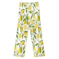 thumbnail image 3 of Limoncello, Lemon Vine Women's Pajamas Pajama Pants Women's Sleepwear Lounge Sleep Bottoms Stretch with Pockets, 3 of 7