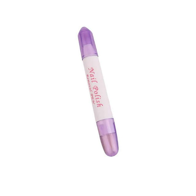 fastboy Nail Polish Corrector Removal Pen Nail Art Tools Contains 3 Replacement Penpoint Purple