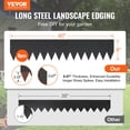thumbnail image 2 of VEVOR Steel Landscape Edging 6-pack Steel Garden Edging Borders 40" L x 8" H, 2 of 9