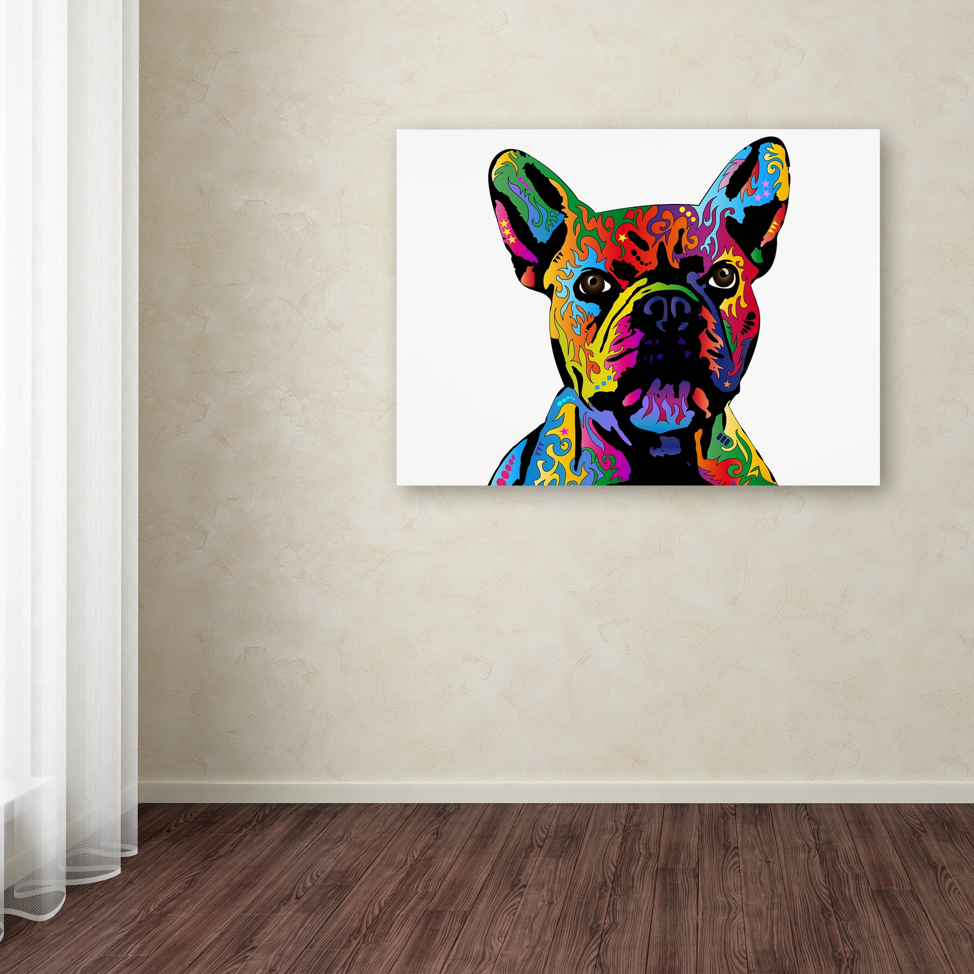 Michael Tompsett 'French Bulldog' Canvas Art