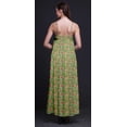 thumbnail image 4 of Bimba Rayon Floral Ladies Printed Backless Spaghetti Strap Long Maxi Evening Party Dress-XX-Large, 4 of 5