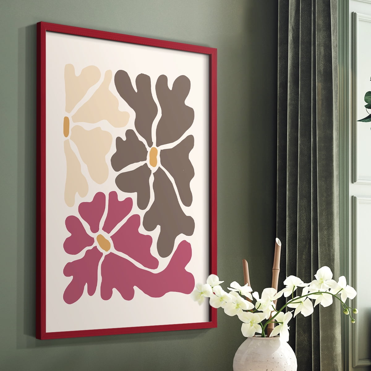 Matisse CCLX in Solid Wood 8 x 10 Framed Print