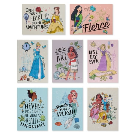 American Greetings Mini Lunch Box Notes, Disney Princess (40-Count)