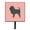 Pink, variant on Caroline's Treasures BB3648SH4 Affenpinscher Checkerboard Pink Leash or Key Holder, 7Hx4.25W, multicolor