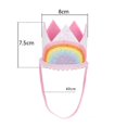 thumbnail image 2 of KAIYANG Gorra digital de cumpleaños con corona de arcoíris para niños (sección E rosa), 2 of 4