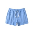 thumbnail image 4 of IROINNID Men's Casual Cotton Drawstring Sports Fitness Shorts, 4 of 8