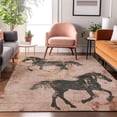 thumbnail image 7 of Addison Rugs Mayfield Premium Machine Washable Transitional Animal Paprika Rectangle Rug, 10' X 14' Machine Washable Transitional Animal Paprika Oversized Sherpa Throw Blanket, 7 of 7