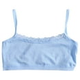 thumbnail image 2 of Girls Young Lace Bra Puberty Teenage Soft Cotton Underwear Training Bra Clothing, 2 of 2