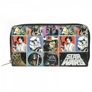 Characters Zip Around Wallet