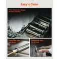 thumbnail image 6 of KFFKFF Electric Sausage Stuffer, 55 lbs / 25 L Vertical Meat Filler with Adjustable Speed and Foot Pedal, Durable Stainless Steel Design with 5 Filling Tubes, 6 of 9