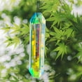thumbnail image 4 of GKNET Suncatcher Fengshui Faceted Prism Hanging Chandelier 120MM AB Slender Crystal, 4 of 9