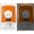 thumbnail image 2 of Caroline's Treasures BB6872CNL Sheep on Orange Quatrafoil Ceramic Night Light, 6x4x3", multicolor, 2 of 2
