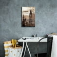 thumbnail image 6 of Epic Graffiti 'London 2' by Irena Orlov, Canvas Wall Art, 12"x18", 6 of 8