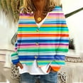 thumbnail image 2 of Cardigan Sweaters for Women V Neck Long Sleeve Coats Solid Color Button Down Casual Loose Open Front Outwear Tops,Multicolor 4,M, 2 of 5