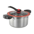 thumbnail image 5 of 3.5L Small Vacuum Pressure Stainless Steel Non-stick Cooking Pots Stew Pot Silvery, 5 of 9