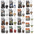 thumbnail image 2 of Funko pop Llavero Star Wars El Mandaloriano Skywalker Luke Chubacca R2-D2 Yoda el Niño Figuras de Acción de Vinilo Juguetes, 2 of 5