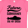 thumbnail image 4 of Inktastic Future Submariner Like Daddy Boys or Girls Toddler T-Shirt, 4 of 5