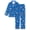 Gamer Santa, variant on Beezizac Boys 2-Piece Pajamas - Blue Bats Ghosts Pumpkins Print Long Sleeve Notch Collar Button Soft PJs Size 10