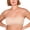 Beige, variant on Women's Strapless Bra Minimizer Seamless Underwire Unlined Bandeau For Big Bust