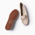 thumbnail image 3 of Minnetonka Women's Tie Slip On, Stone, Size 7.5, 3 of 6
